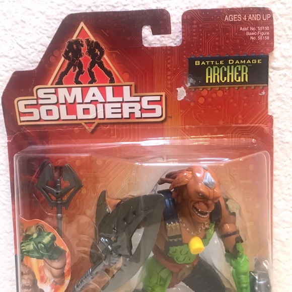 Small Soldiers Archer Action Figure in Box 1993 Vintage Collectible Toy HTF NIB - Picture 2 of 10
